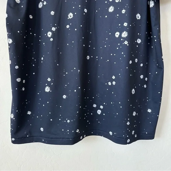 G/FORE Navy Splatter Print Short Sleeve Golf Polo Extra Large - Picture 9 of 11